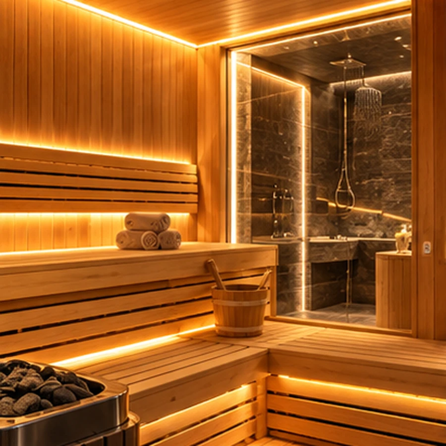 Sauna & spa — temsili konsept